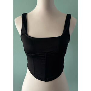 Women's Live in the Moment Top Size S Black